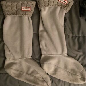 Hunter Light Gray Boot Socks